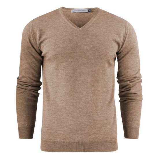 Пуловер чоловічий James Harvest Westmore, колір бежевий - 2112509183XL
