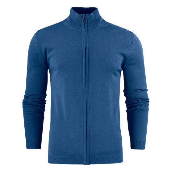 Кардиган чоловічий James Harvest Sonette, колір синій меланж - 2112510565S