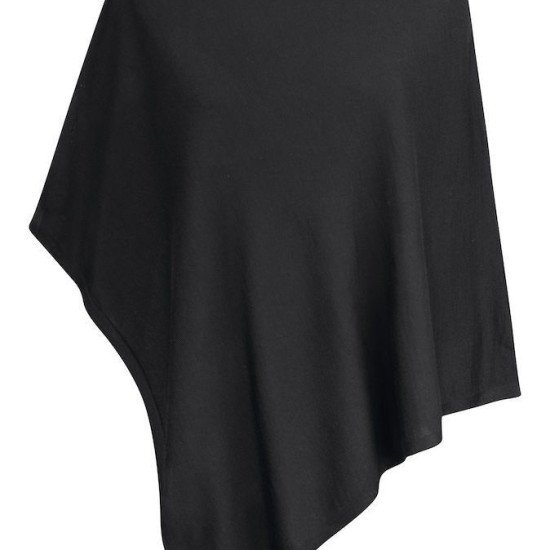 Пончо жіноче James Harvest Poncho, колір чорний - 2127000900