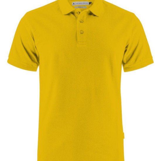 Футболка поло чоловіча James Harvest Neptune Modern Fit, колір насичений сонячний - 2135032212M