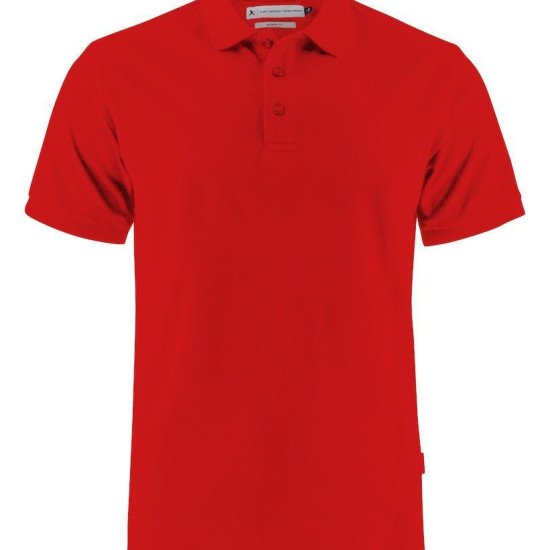 Футболка поло чоловіча James Harvest Neptune Modern Fit, колір червоний - 2135032400S