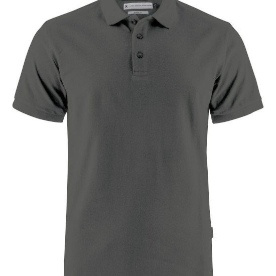 Футболка поло чоловіча James Harvest Neptune Modern Fit, колір антрацит - 2135032919XL