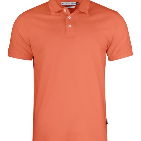 Футболка поло чоловіча James Harvest Sunset Modern Fit, колір вінтажний помаранчевий - 2135034308L