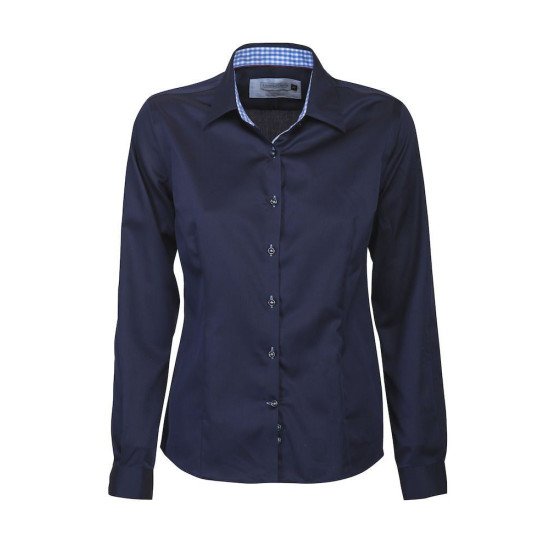 Сорочка жіноча JH&Frost Red Bow 20, колір темно-синій - 2902003605S