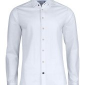 Сорочка чоловіча JH&Frost Indigo Bow 34 Regular Fit, колір білий - 2903401100S