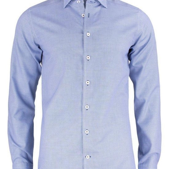 Сорочка чоловіча JH&Frost Purple Bow 48 Regular Fit, колір синій шаблон - 29048015663XL