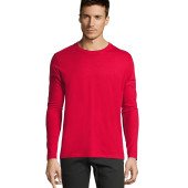 Лонгслів чоловічий SOL'S Imperial LSL, колір червоний - 020741454XL