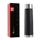 Термос 1 л сталевий Schwarzwolf Ranges, вакуумний, колір чорний - F4900400AJ3