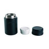 Термос для їжі 550 мл сталевий Schwarzwolf Cibus, вакуумний, колір чорний - F4912200AJ3 Термос для їжі 550 мл сталевий Schwarzwolf Cibus, вакуумний, колір чорний - F4912200AJ3