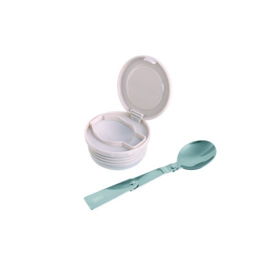 Термос для їжі 550 мл сталевий Schwarzwolf Cibus, вакуумний, колір чорний - F4912200AJ3 Термос для їжі 550 мл сталевий Schwarzwolf Cibus, вакуумний, колір чорний - F4912200AJ3