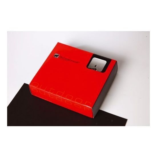 Фляга 237 мл сталева Schwarzwolf Olympos, колір чорний - F5000100AJ3