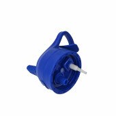 Пляшка для води 440 мл тританова Line Art Bright, колір синій - 20221wb-03