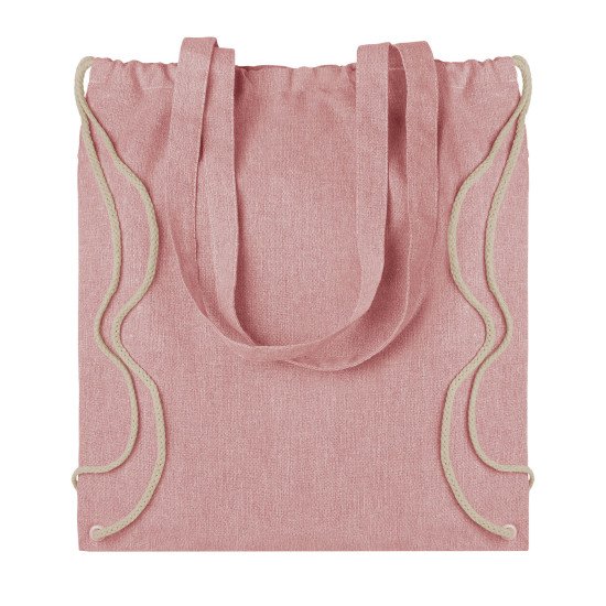 Сумка-мішок 2в1 з довгими ручками SOL'S Atlanta, колір червоний меланж - 04099163TUN