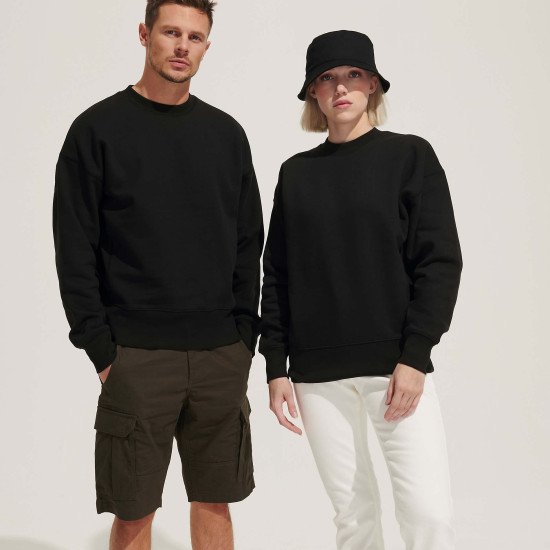 Світшот SOL'S Authentic, колір чорний - 040433123XL