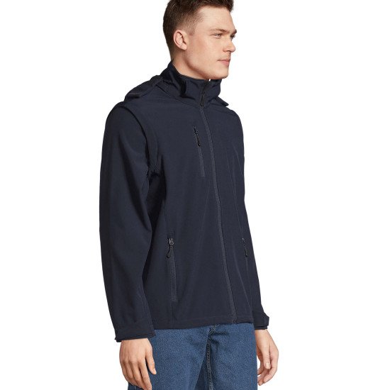 Куртка софтшел 3в1 SOL'S Falcon, колір темно-синій - 039952323XL