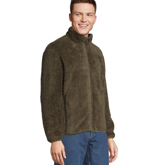 Куртка флісова SOL'S Finch, колір армійський - 040222693XL