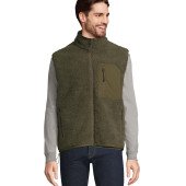 Жилет з шерпи SOL'S Fury BW, колір армійський/темно-армійський - 040418703XL