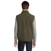 Жилет з шерпи SOL'S Fury BW, колір армійський/темно-армійський - 040418703XL