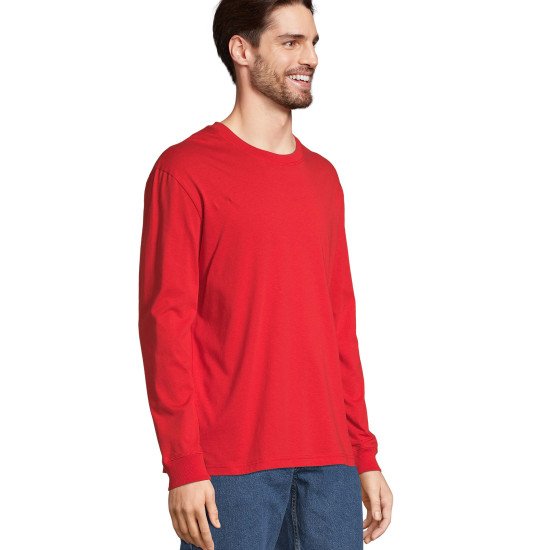 Лонгслів SOL'S Pioneer LSL, колір яскраво-червоний - 039821613XL