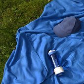 Плед-подушка флісовий Soft Me Mild 150х180 см, колір синій - 202312pl-03