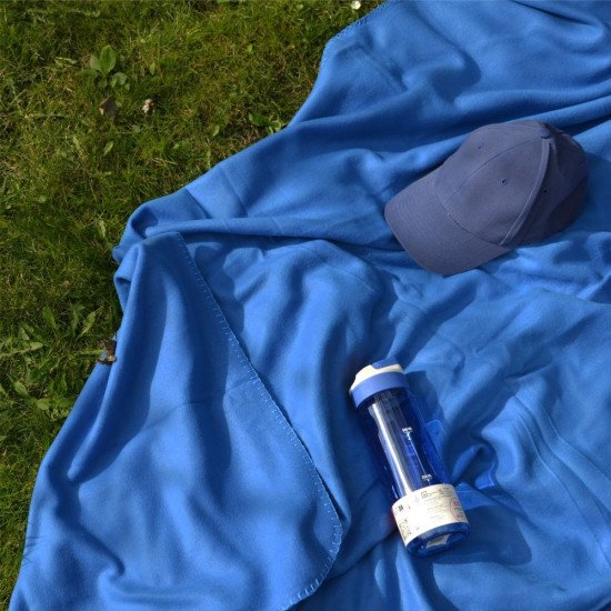 Плед-подушка флісовий Soft Me Mild 150х180 см, колір синій - 202312pl-03