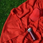 Плед-подушка флісовий Soft Me Mild 150х180 см, колір червоний - 202312pl-02