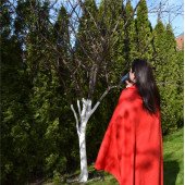 Плед-подушка флісовий Soft Me Mild 150х180 см, колір червоний - 202312pl-02