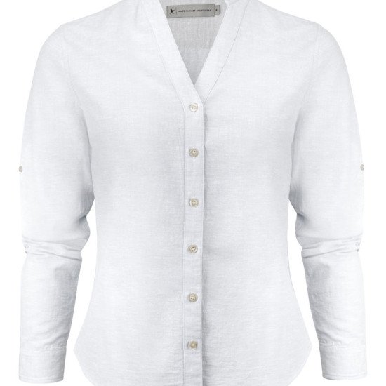 Сорочка жіноча James Harvest Townsend, колір білий - 2123032100XS