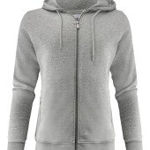 Худі на блискавці жіноче James Harvest Westwood Heights, колір сірий меланж - 2122043120XS Худі на блискавці жіноче James Harvest Westwood Heights, колір сірий меланж - 2122043120XS