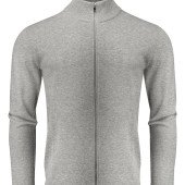 Кардиган на блискавці чоловічий James Harvest Ashland, колір сірий - 21125141404XL