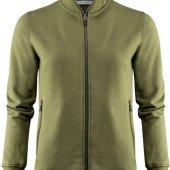 Світшот на блискавці жіночий James Harvest Melville Heights, колір оливковий - 2122042704X-XS