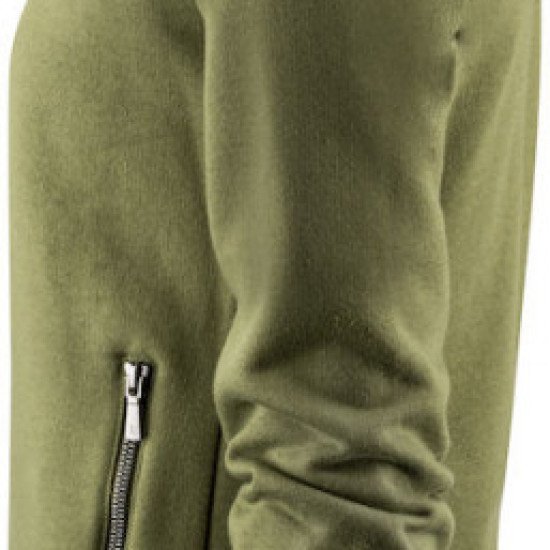 Світшот на блискавці жіночий James Harvest Melville Heights, колір оливковий - 2122042704X-XS