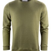 Світшот чоловічий James Harvest Alder Heights, колір оливковий - 2132024704X-S