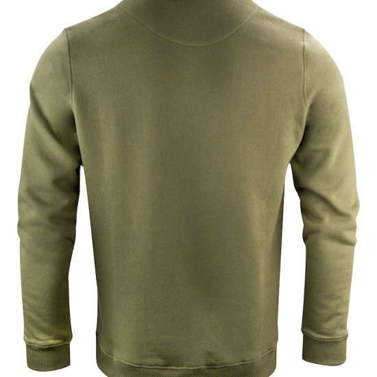 Світшот чоловічий James Harvest Alder Heights, колір оливковий - 2132024704X-S