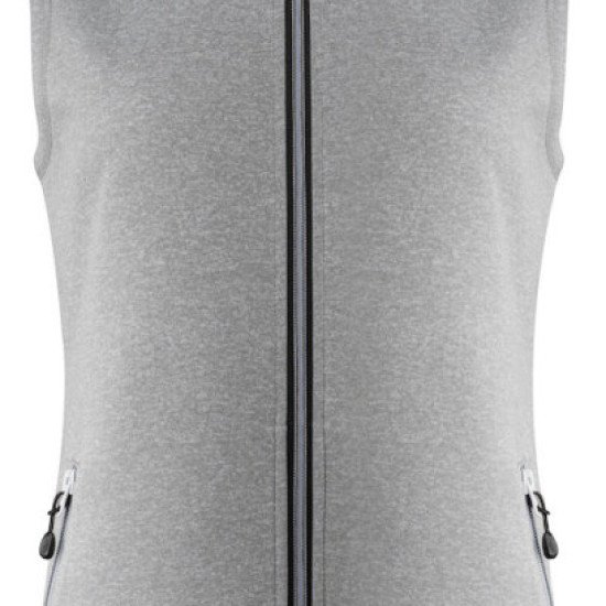 Жилет жіночий Printer Powerslide, колір меланжевий сірий - 2262073134XS