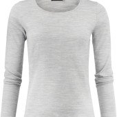 Пуловер жіночий JH&Frost Merino U, колір сірий меланж - 2930203910XL