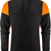 Худі Printer Prime, колір чорний/помаранчевий - 22620709030XL
