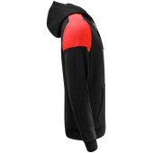 Худі Printer Prime, колір чорний/червоний - 226207090404XL