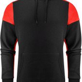 Худі Printer Prime, колір чорний/червоний - 226207090405XL