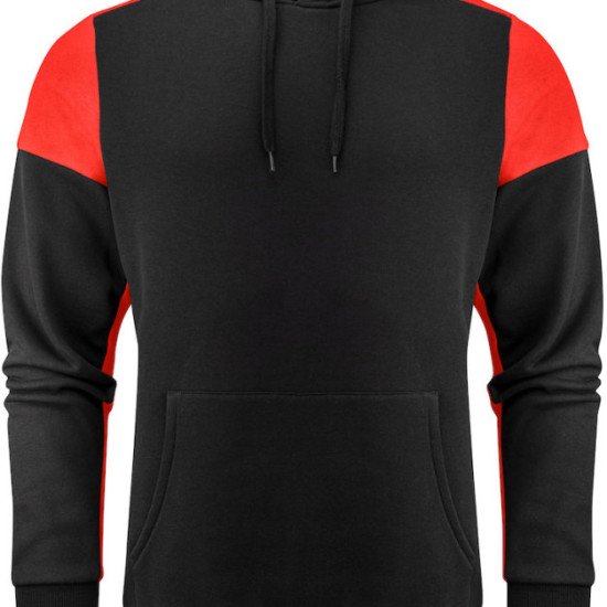 Худі Printer Prime, колір чорний/червоний - 22620709040M