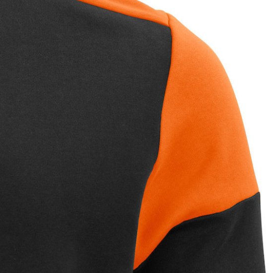 Світшот Printer Prime, колір чорний/помаранчевий - 22620719030XS