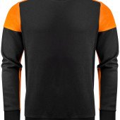 Світшот Printer Prime, колір чорний/помаранчевий - 226207190303XL