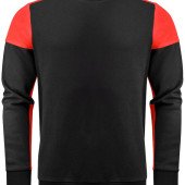 Світшот Printer Prime, колір чорний/червоний - 22620719040M