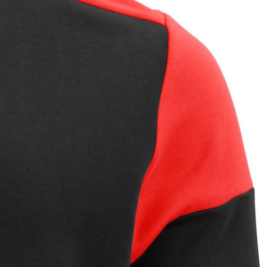 Світшот Printer Prime, колір чорний/червоний - 22620719040M