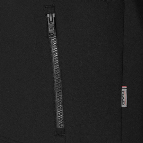 Худі на блискавці чоловіче D.A.D Anzac FZ, колір чорний - 132510990S