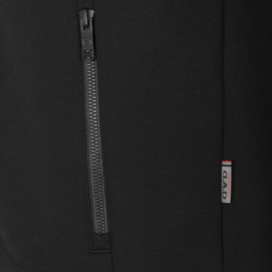 Світшот на блискавці чоловічий D.A.D Anzac FZ, колір чорний - 132512990S