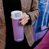 Термокружка 500 мл сталева Kambukka Olympus, вакуумна, колір фіолетовий - 11-02020