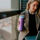 Термокружка 500 мл сталева Kambukka Olympus, вакуумна, колір фіолетовий - 11-02020