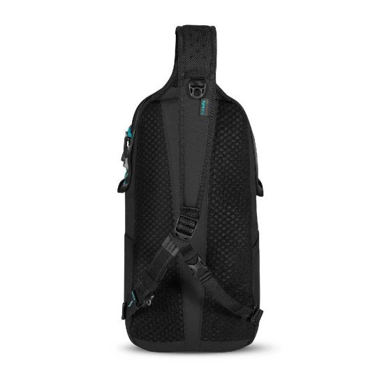 Сумка через плече антизлодій Pacsafe Eco 12L Sling, колір чорний - 41103138