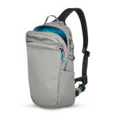 Сумка через плече антизлодій Pacsafe Eco 12L Sling, колір сірий/чорний - 41103145